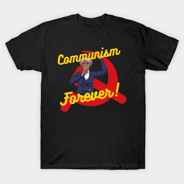 Neo Yokio Communism Forever T-Shirt by Caring is Cool